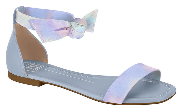 ⚜️Rasteirinha Jeans 919  Multi Lilac Moleca